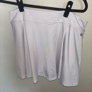 White Athletic Skirt XXL